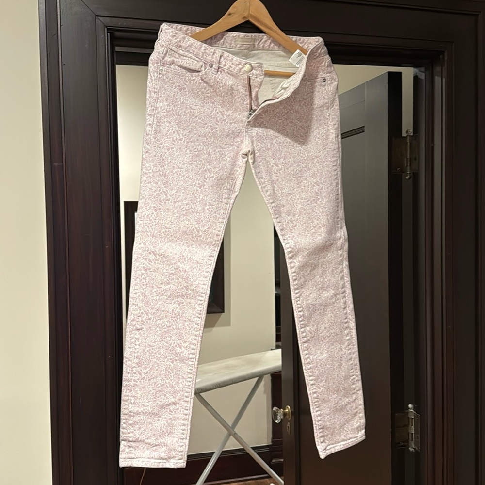 Uniqlo printed skinny jeans
